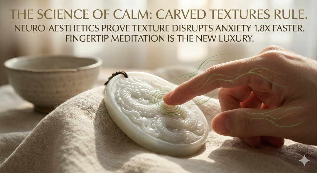 INDUSTRY UPDATE: Neuro-Aesthetics Reveal Why Carved Jade Relieves Anxiety Faster Than Polished Stones