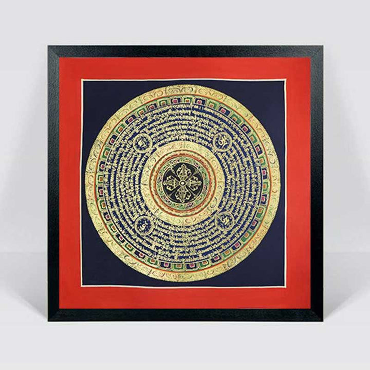 BWOOOH Tibetan Handmade Thangka Painting Spiritual Blessing Blind Box Random Color Pattern | natural stone Tibetan bracelet