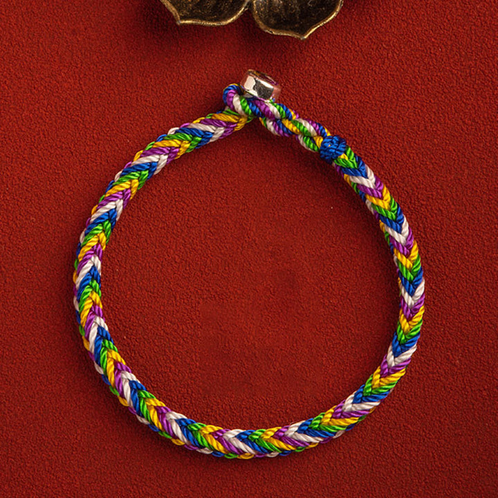 BWOOOH "May everything go your way" Lucky Multicolored Bracelet