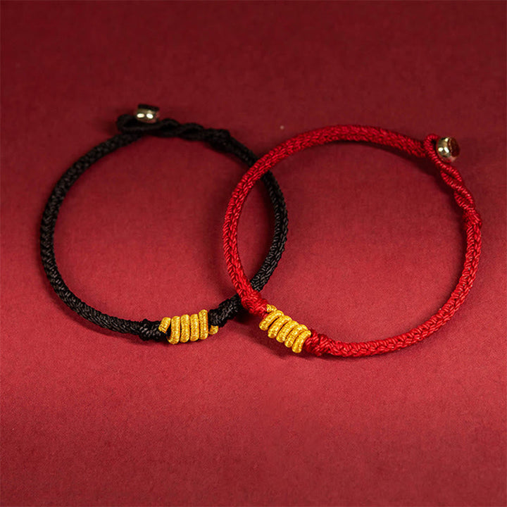 BWOOOH Handcrafted King Kong Knot Luck Protection Braid Rope Bracelet | spiritual healing bracelet