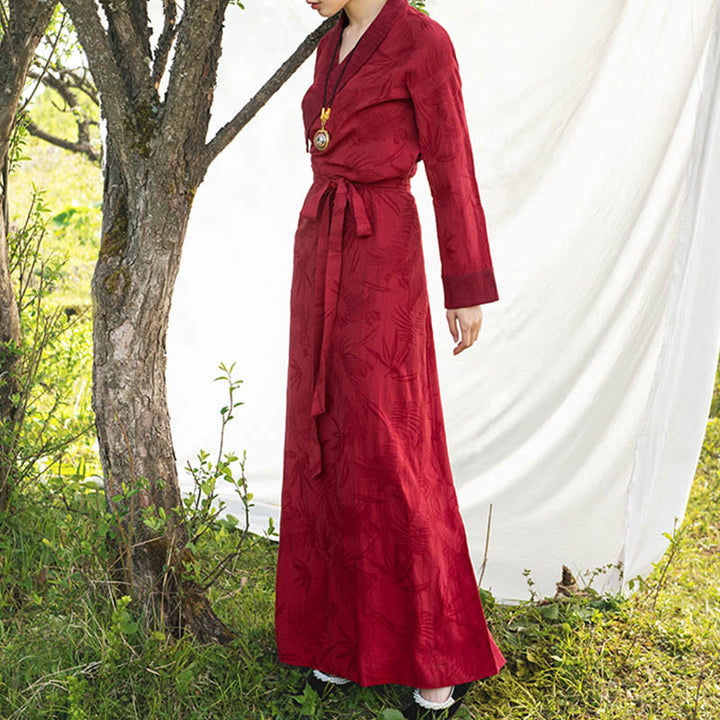 BWOOOH Tibetan Dress Clothing Lhasa Long Wrap Dress Maxi 