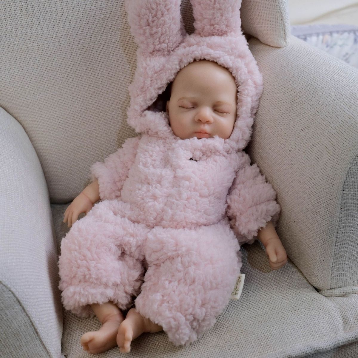 SoftSilk Series 12-inch Silicone Rebirth Doll - Sweetheart Baby Sophia