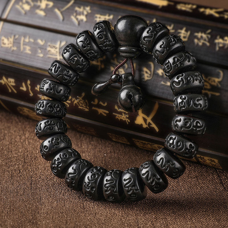 BWOOOH Tibetan Lightning Strike Wood Protection Bracelet