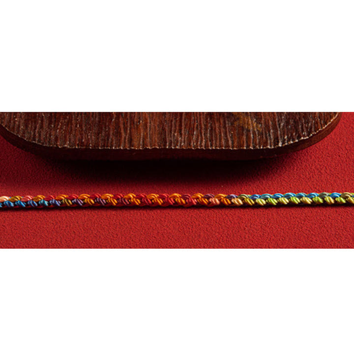 BWOOOH "May you be blessed with peace and safety in all four seasons" Lucky Multicolored Bracelet