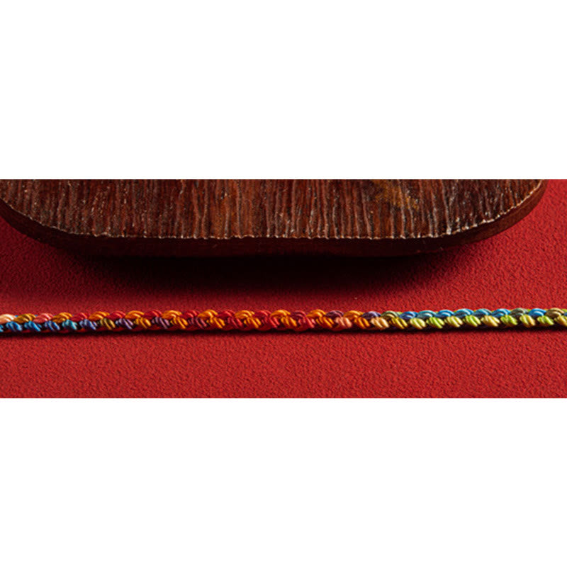 BWOOOH "May you be blessed with peace and safety in all four seasons" Lucky Multicolored Bracelet