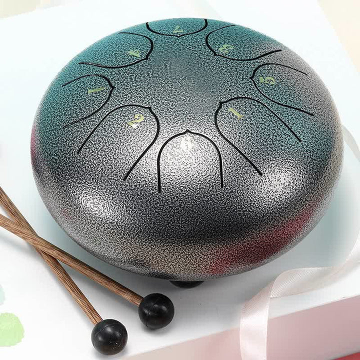 Buddha Stones Steel Tongue Drum Sound Healing Meditation Yoga Drum Kit