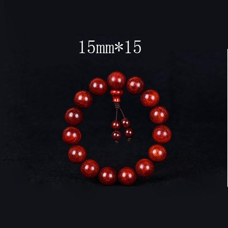 Tibetan Small Leaf Red Sandalwood Balance Bracelet (Extra 30% Off | USE CODE: FS30)