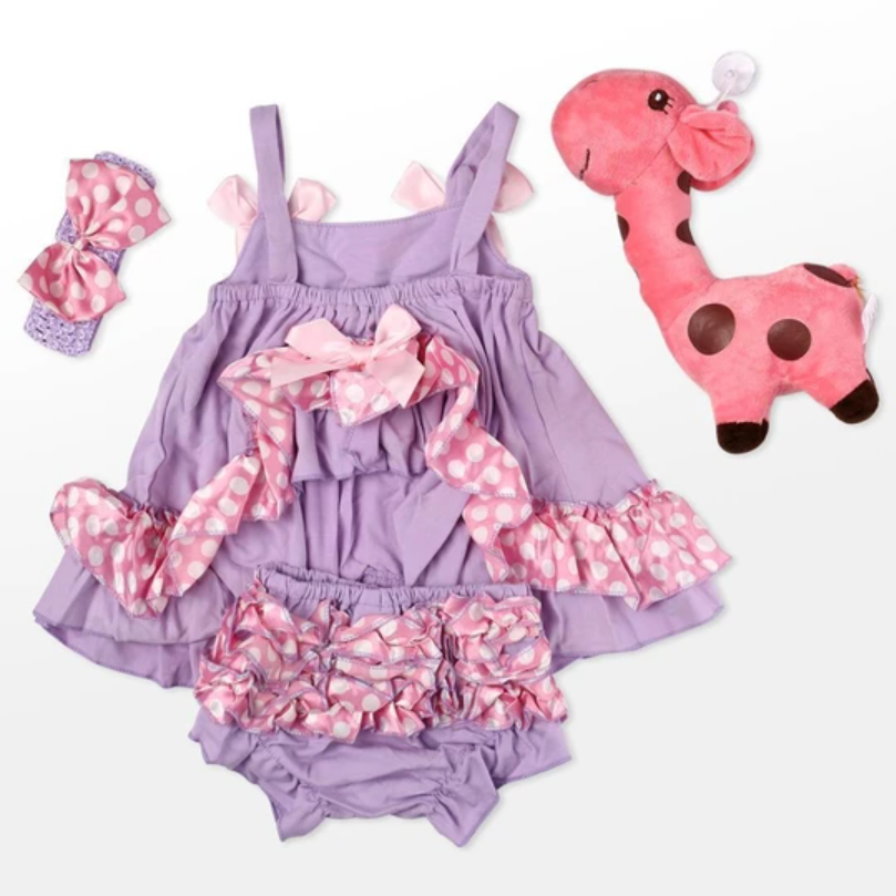 [Suitable for 17''~22'' Doll] Adoption Reborn Baby Essentials-8pcs Gift Set C