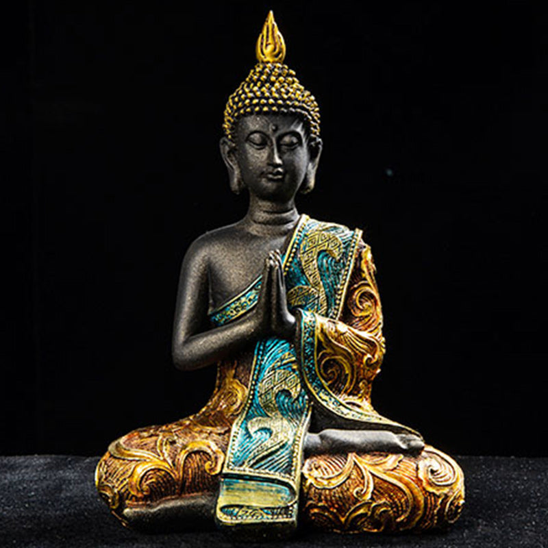 BWOOOH Tibetan Buddha FengShui Decoration | natural stone spiritual bracelet for healing and mindful living