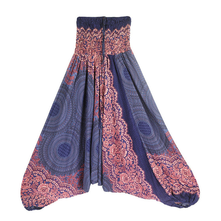 BWOOOH printed harem pants - Two Style Wear Round Geometric Pattern L