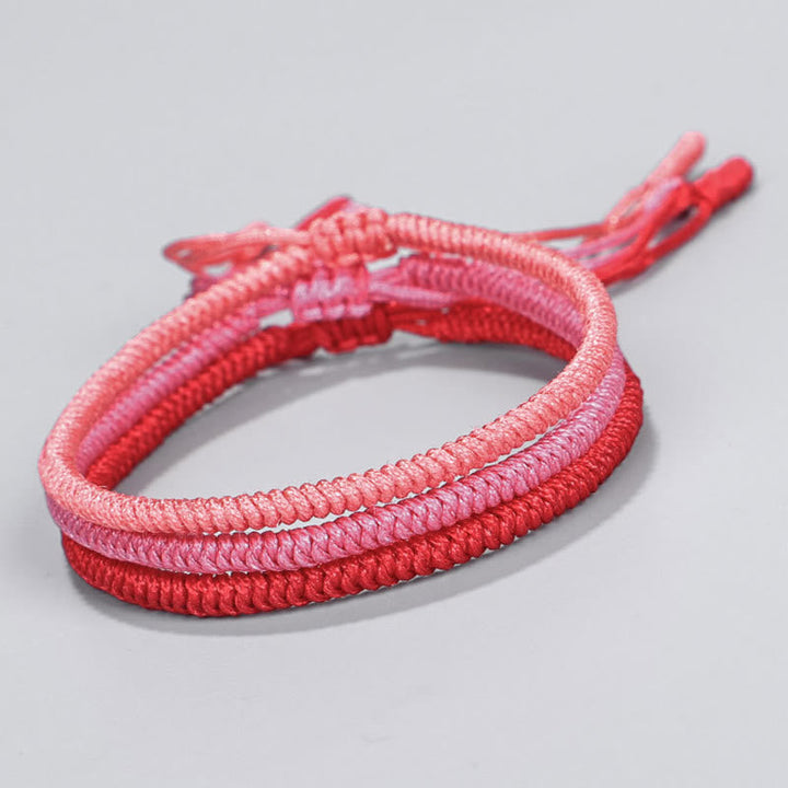 BWOOOH Tibetan 3Pcs King Kong Knot Protection Braided Bracelet | spiritual healing bracelet