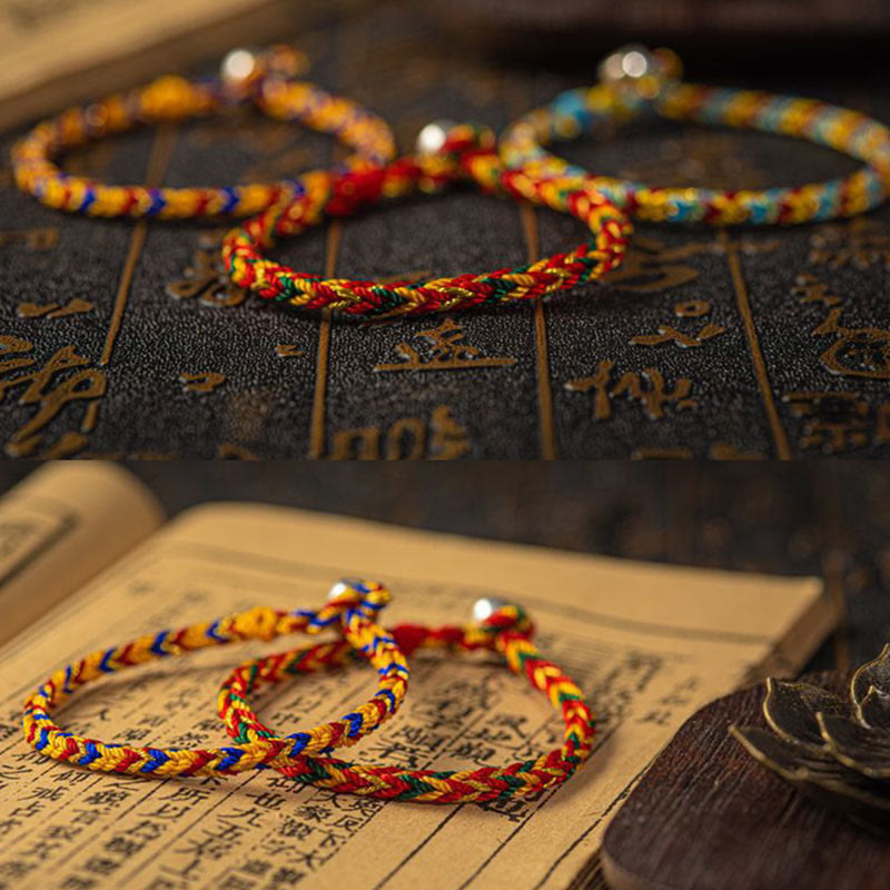 BWOOOH "May you be good fortune and success" Lucky Multicolored Bracelet