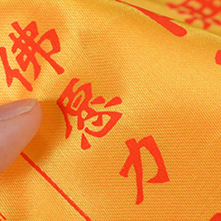 Buddha Stones Tibetan 7 Colors Windhorse Letter Auspicious Lotus Outdoor 21 Pcs Prayer Flag