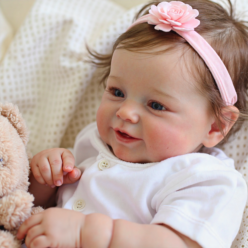 [New] 20" Reborn Toddler Realistic Baby Doll Girl Kikail with Chubby Lifelike Face
