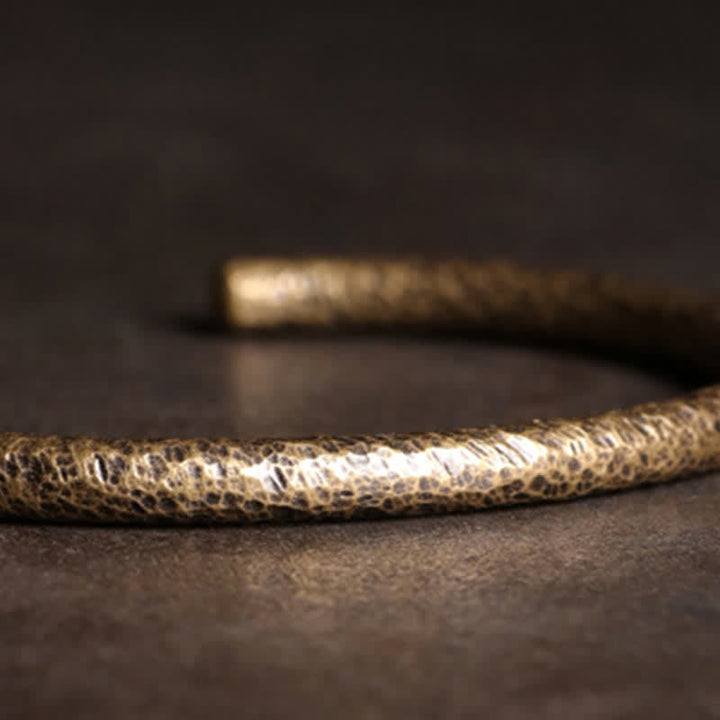 BWOOOH Rustic Design Copper Balance Adjustable Cuff Bracelet