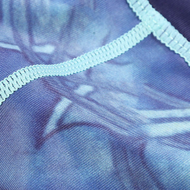 BWOOOH lotus print yoga leggings - Lotus Flower Print Design Pants Sports F