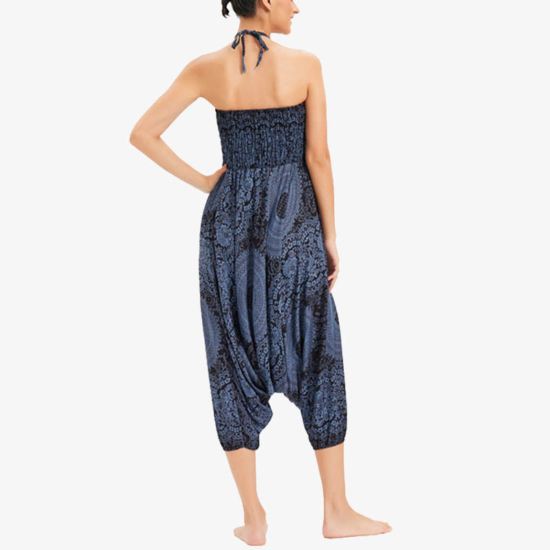 BWOOOH printed harem pants - Two Style Wear Round Geometric Loose Cas