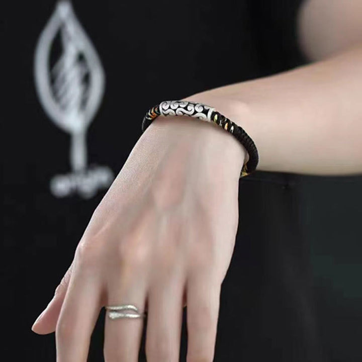 BWOOOH Copper Auspicious Clouds Luck String Bracelet