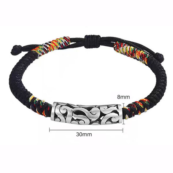 BWOOOH Copper Auspicious Clouds Luck String Bracelet