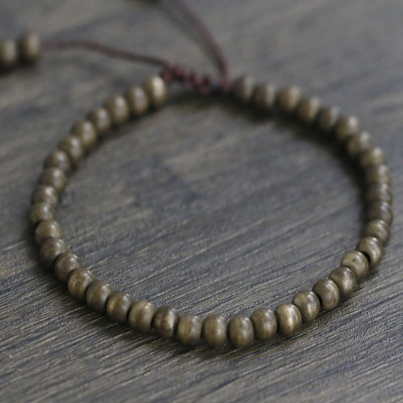 BWOOOH Copper Brass Beads Balance Wealth Simple Bracelet