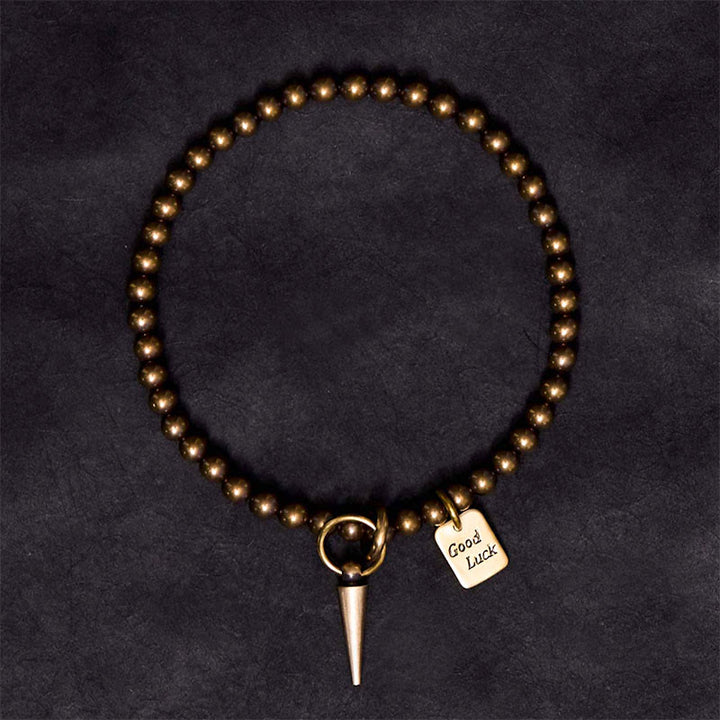BWOOOH Vintage Copper Brass Beads Fortune Balance Bracelet
