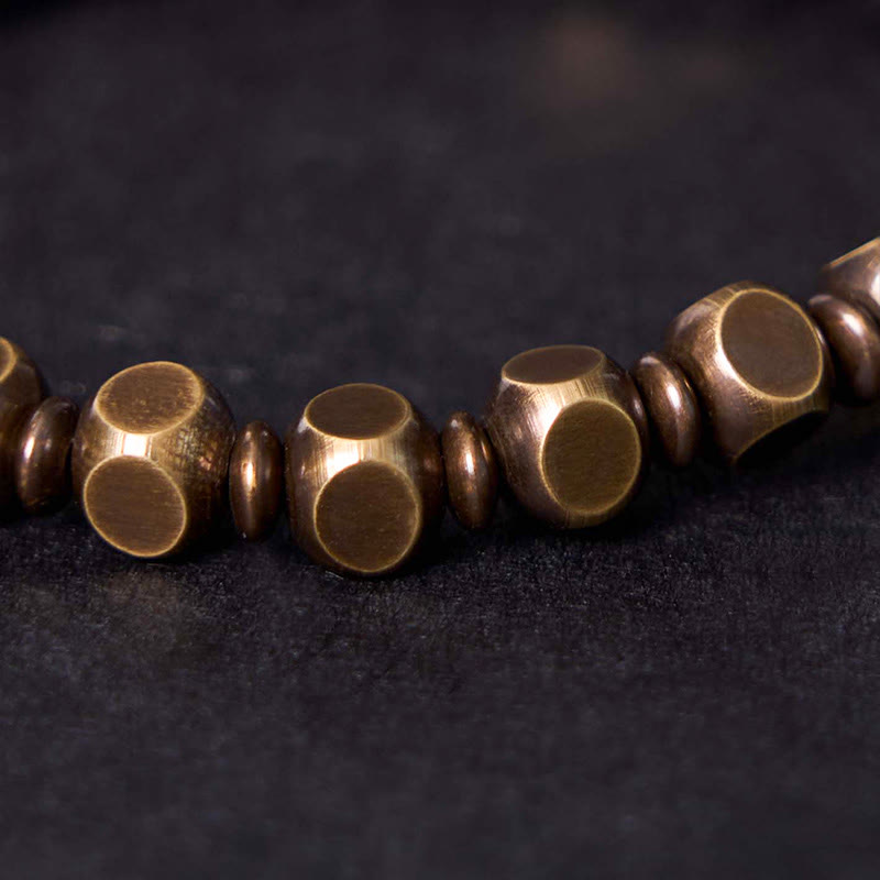 BWOOOH "Wishing You Balance and Strength" Brass Amulet Br