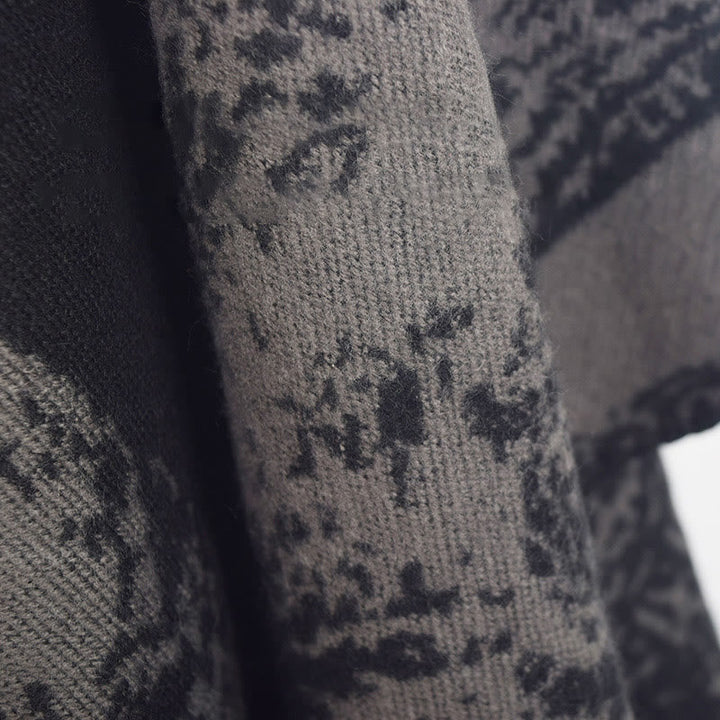 BWOOOH Black Gray Sika Deer Animal Forest Double-sided Sh