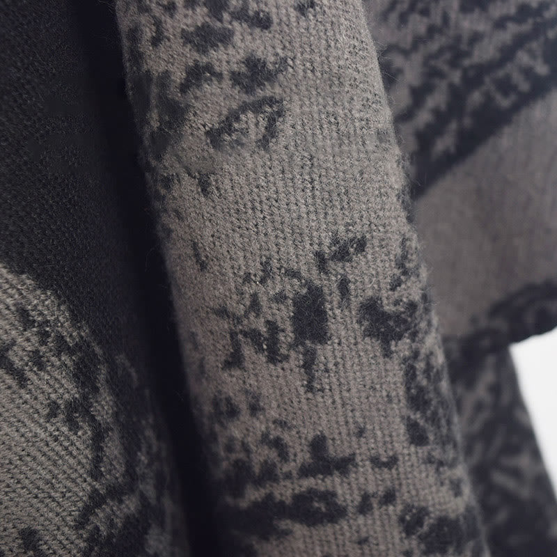 BWOOOH Black Gray Sika Deer Animal Forest Double-sided Sh