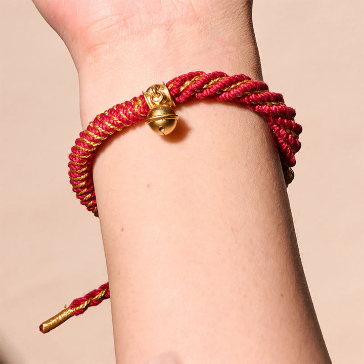 BWOOOH Tibetan Om Mani Padme Hum Carved Zakiram Goddess of Wealth Charm Amulet Bracelet