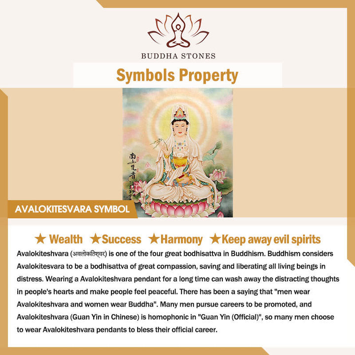 Buddha Stones Guanyin Kwan Yin Avalokiteśvara Lotus Leaf Platycladus Orientalis Wood Wealth Necklace Pendant
