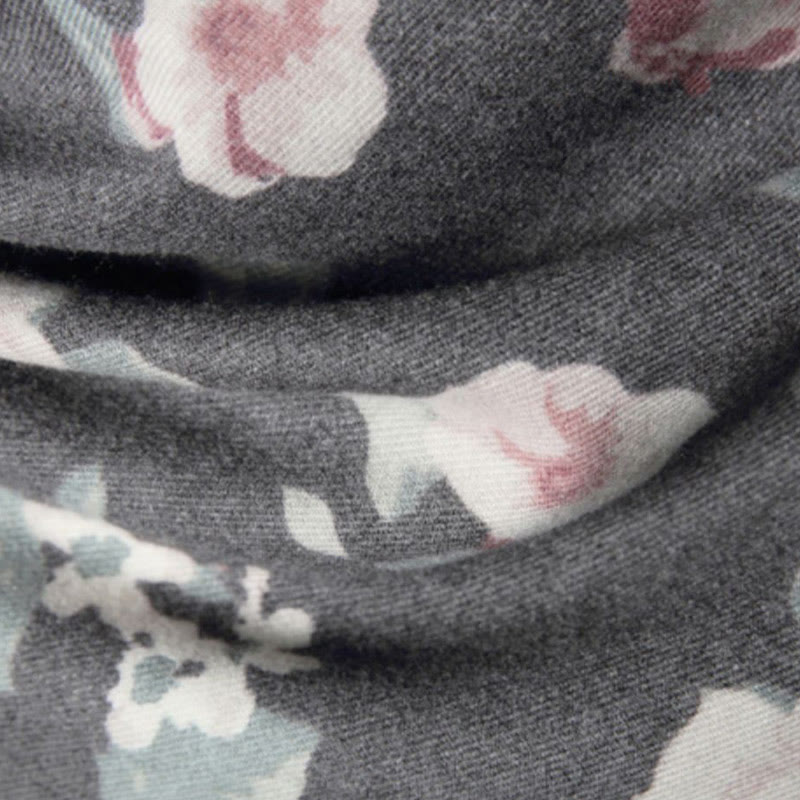 BWOOOH Tibetan Shawl Garden Rose Fall Winter Cozy Travel 