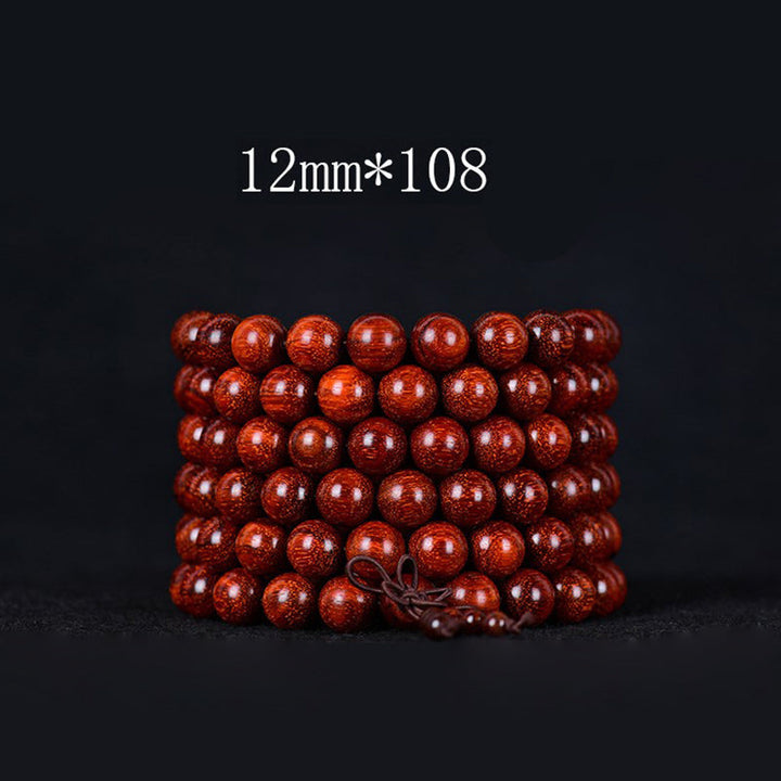 Tibetan Small Leaf Red Sandalwood Balance Bracelet (Extra 30% Off | USE CODE: FS30)