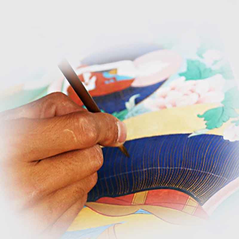 BWOOOH Tibetan thangka Buddhist painting - Tibetan Thangka Painting Om Mani Pa