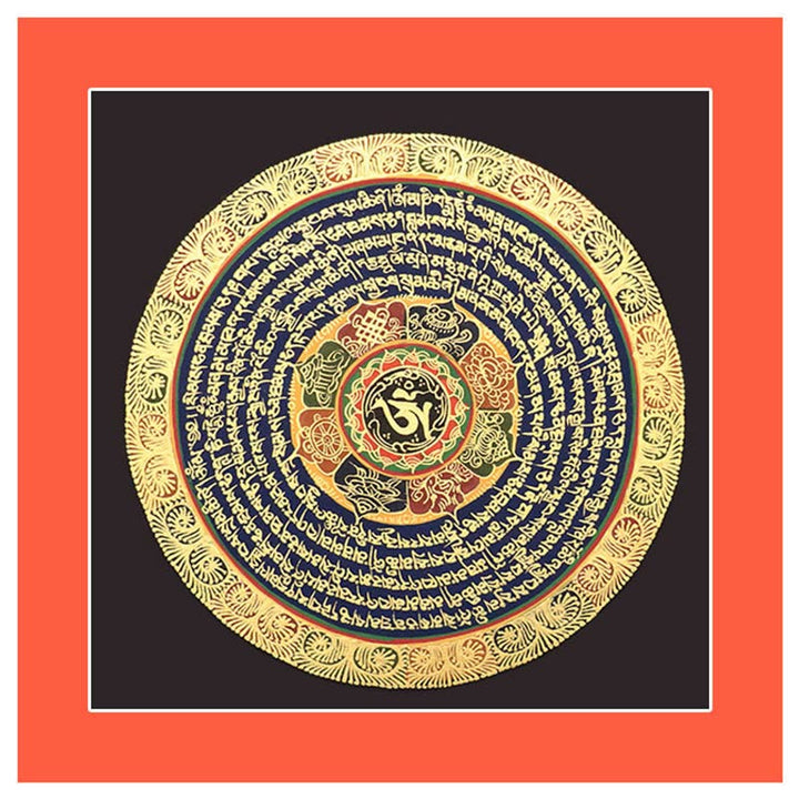 BWOOOH Tibetan thangka Buddhist painting - Tibetan Thangka Painting Six True W