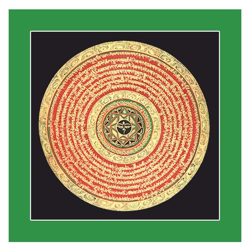 BWOOOH Tibetan thangka Buddhist painting - Tibetan Thangka Painting Six True W