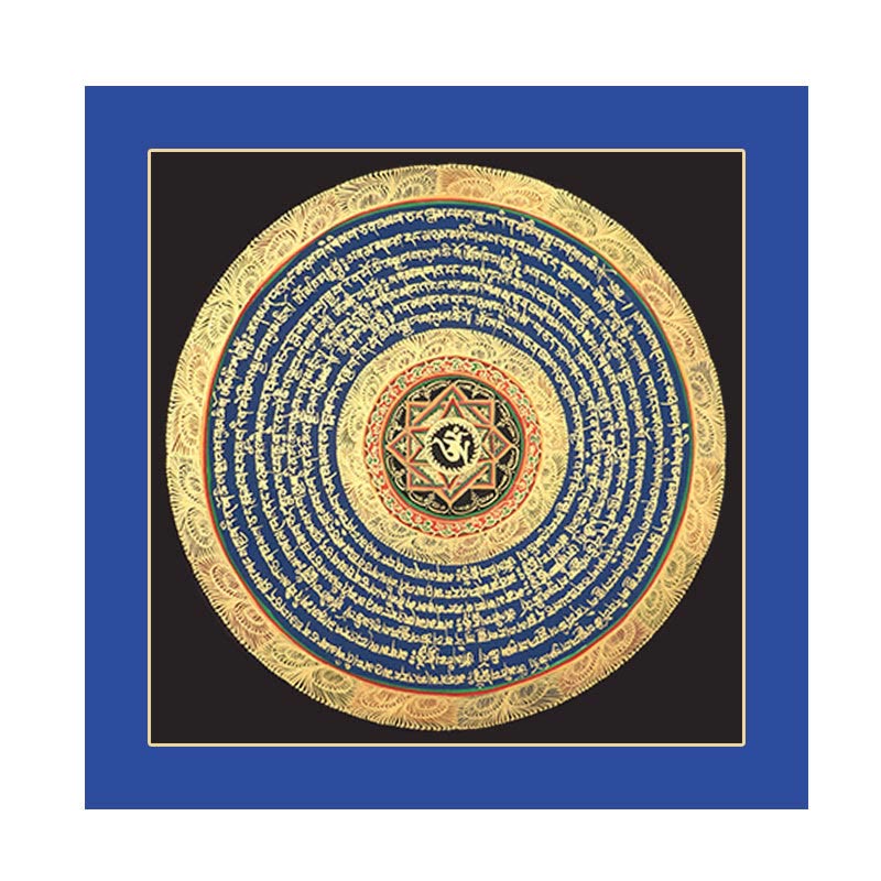 BWOOOH Tibetan thangka Buddhist painting - Tibetan Thangka Painting Six True W
