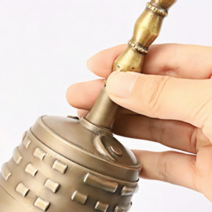 BWOOOH Handmade Tibetan Meditation Vajra Dorje Bell Gourd