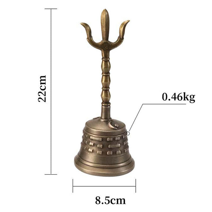 BWOOOH Handmade Tibetan Meditation Vajra Dorje Bell Gourd
