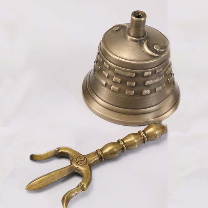 BWOOOH Handmade Tibetan Meditation Vajra Dorje Bell Gourd