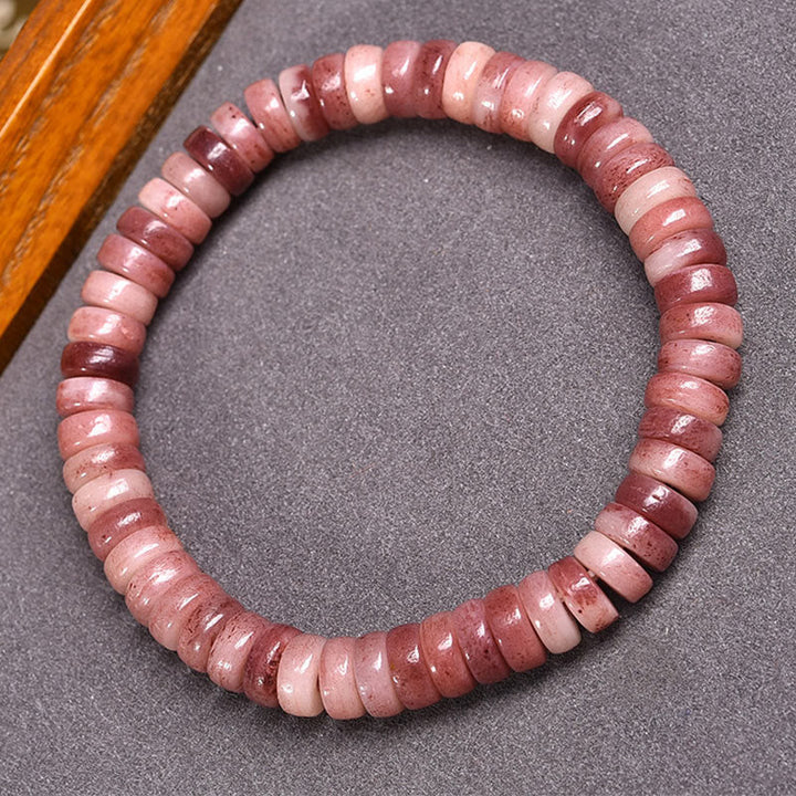 BWOOOH Natural Tibetan Camel Bone Purple Blood Beads Keep Away Evil Spirits Bracelet — natural stone Tibetan bracelet for ...