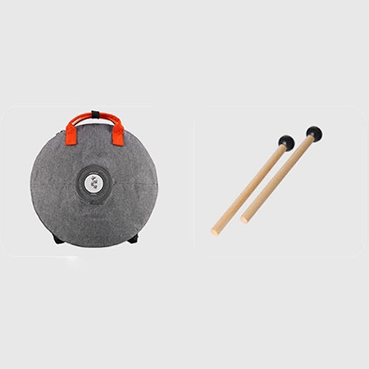 Buddha Stones Steel Tongue Drum Sound Healing Yoga Meditation Kit 9 Note 15 Inch Handpan Instrument