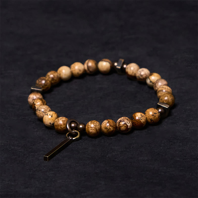 BWOOOH Distressed Design Copper Luck Bracelet — Copper spiritual jewelry for spiritual healing and mindful living