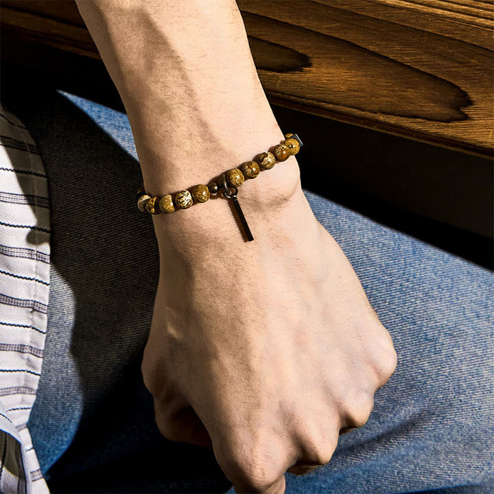 BWOOOH Distressed Design Copper Luck Bracelet