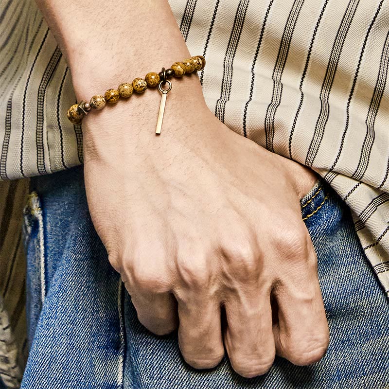 BWOOOH Distressed Design Copper Luck Bracelet