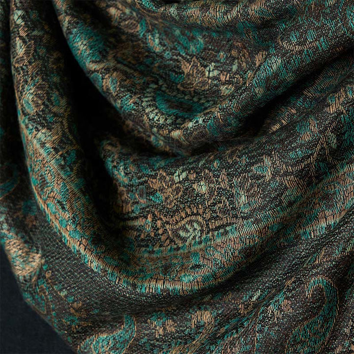 BWOOOH Spring Green Cashew Flower Geometric Stripes Patte