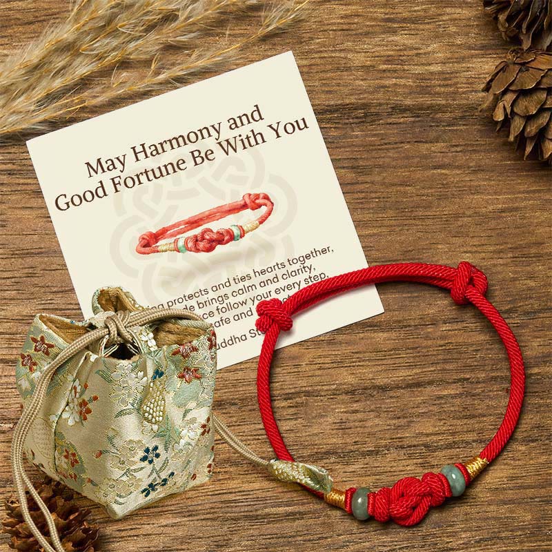 BWOOOH "May Harmony and Good Fortune Be With You" Bracele