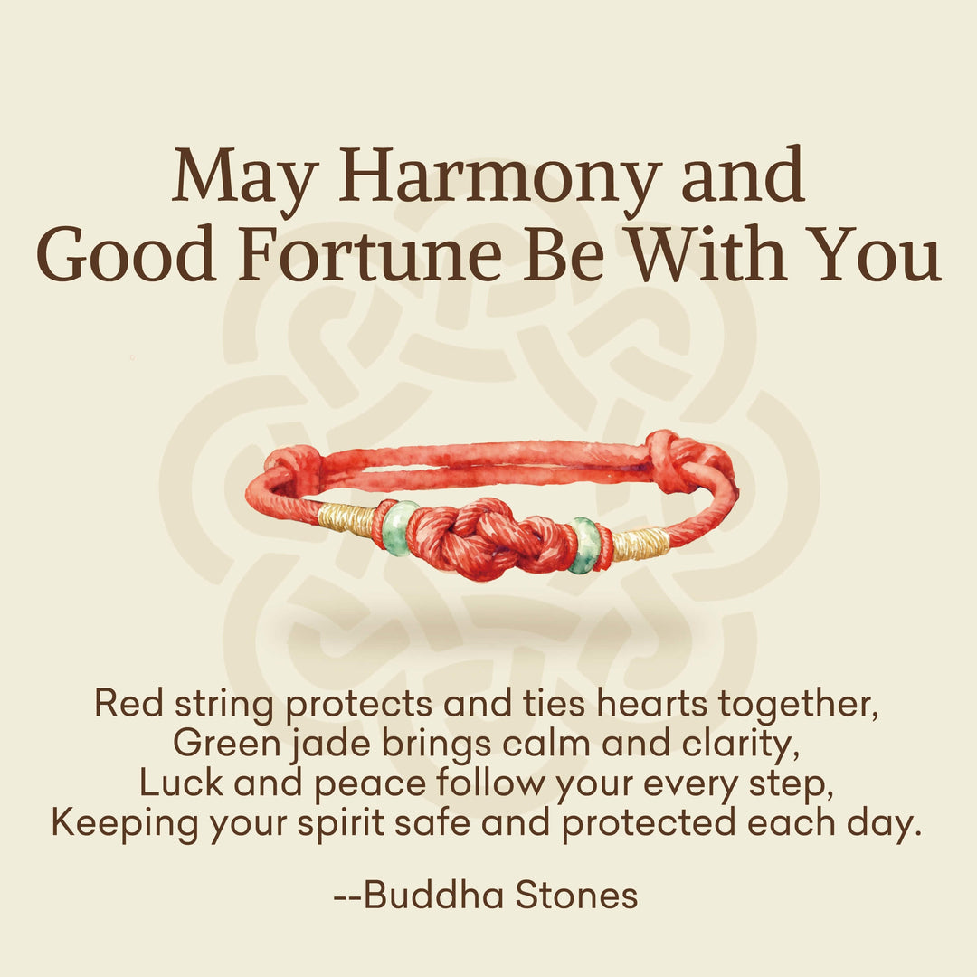 BWOOOH "May Harmony and Good Fortune Be With You" Bracele
