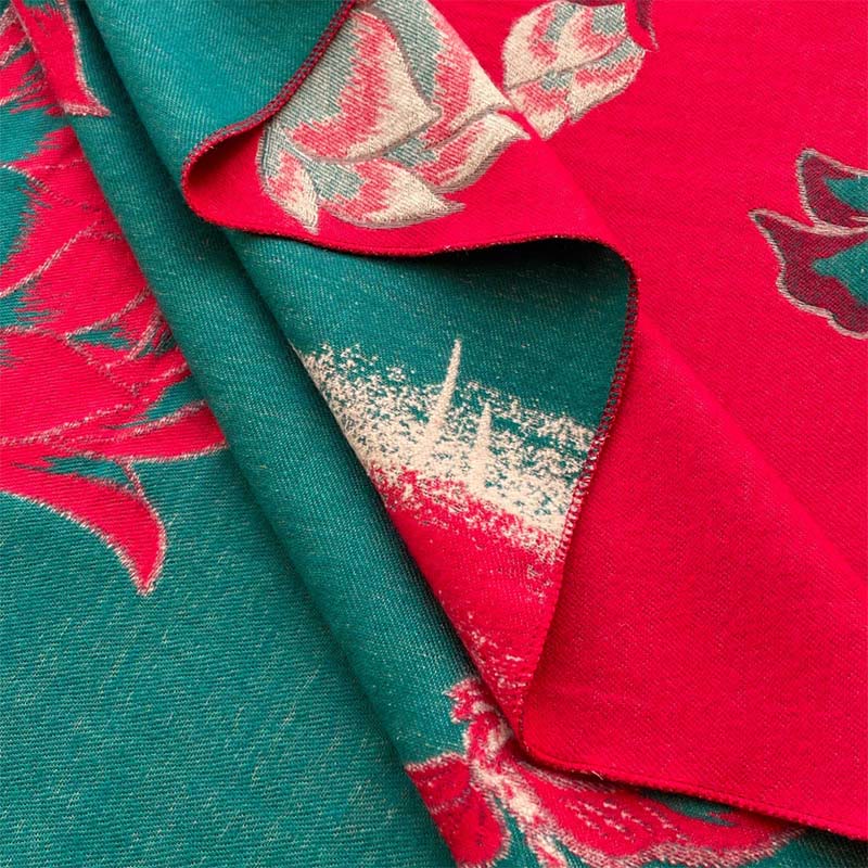 Buddha Stones Fall Lotus Koi Fish Dragonfly Pattern Cozy Scarf Shawl
