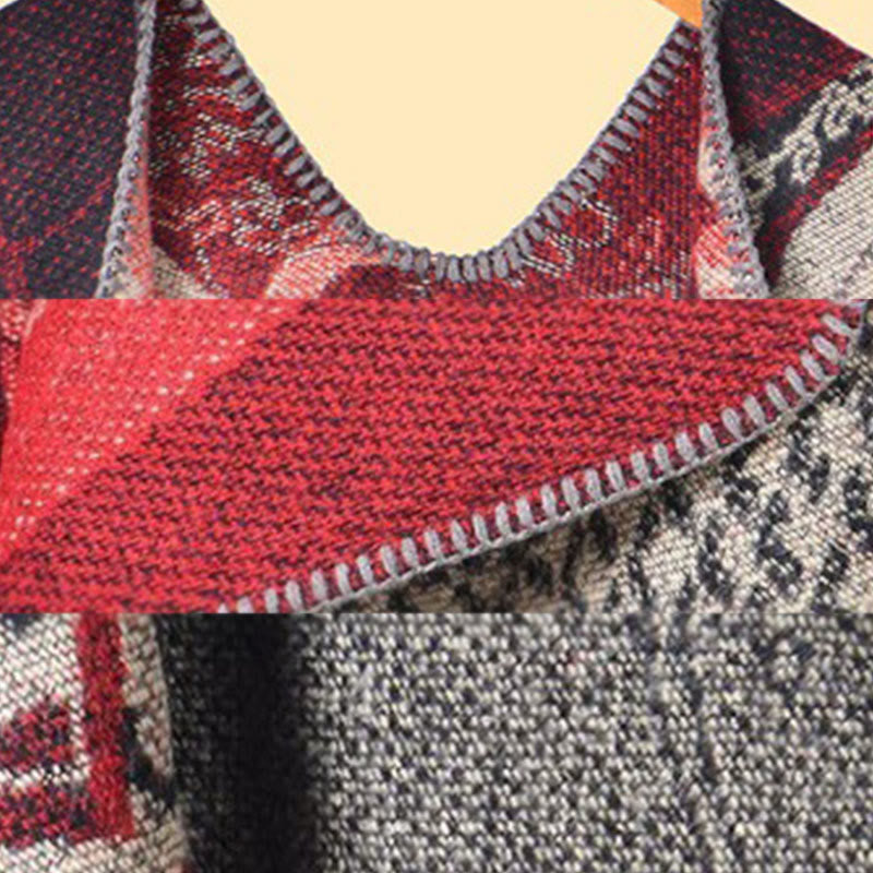 BWOOOH Winter Koi Fish Waves Pattern Warm Cozy Scarf Shaw
