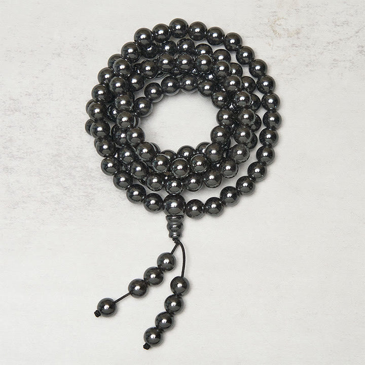 Buddha Stones 108 Beads Terahertz Focus Clarity Mala